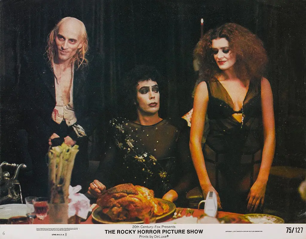 Curry starring in the Rocky Horror Picture Show (Movie Poster Image Art/Getty Images)
