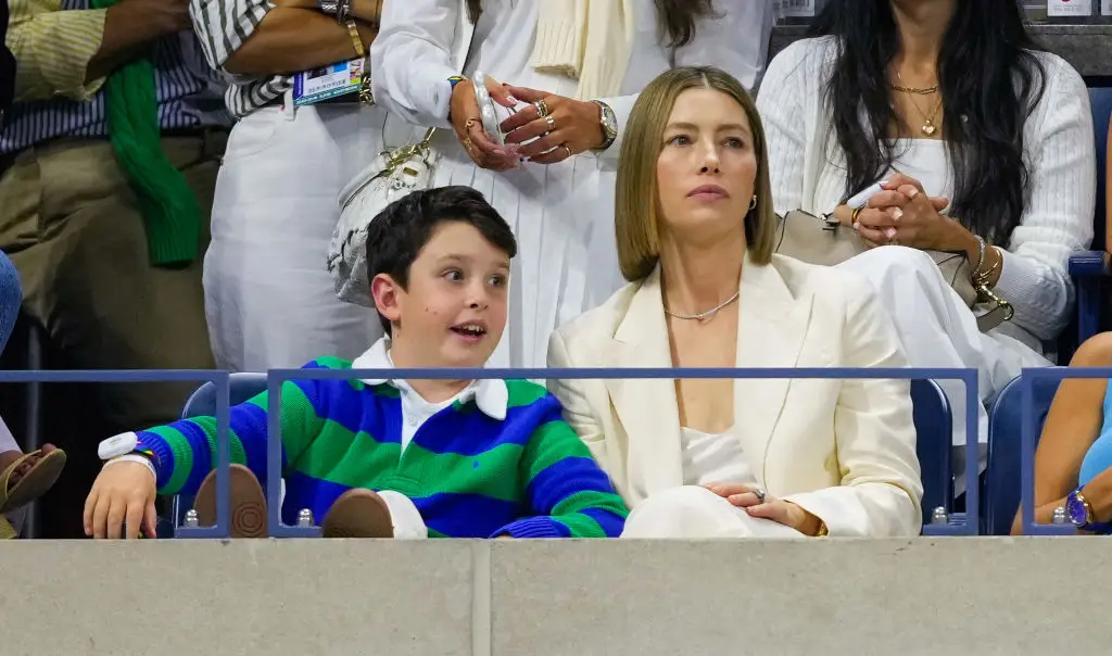 Jessica Biel and Justin Timberlake's son Silas has a minor role in her new movie (Gotham/GC Images)