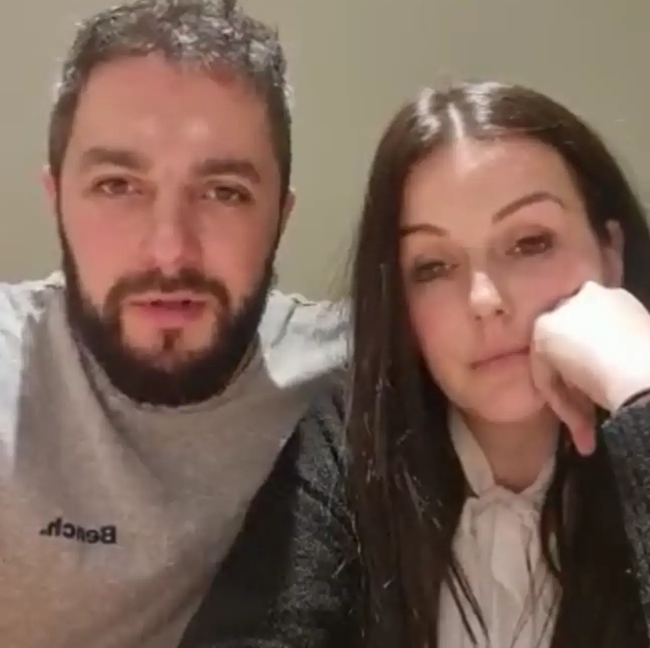 Adam White and his wife Lindsay.