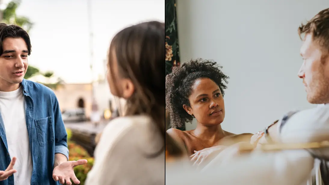 Woman says you should cut a conversation short if you hear someone say two words