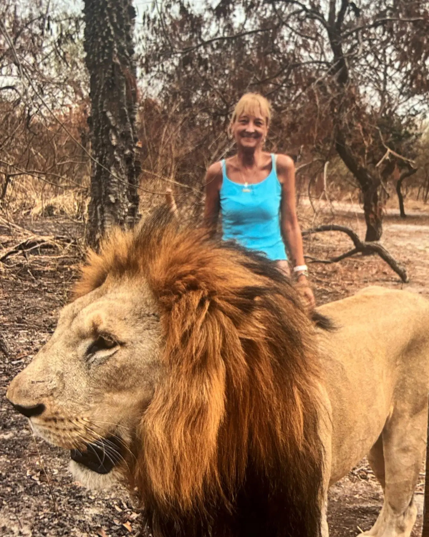 The mum-of-four went on holiday without a second thought (SWNS)