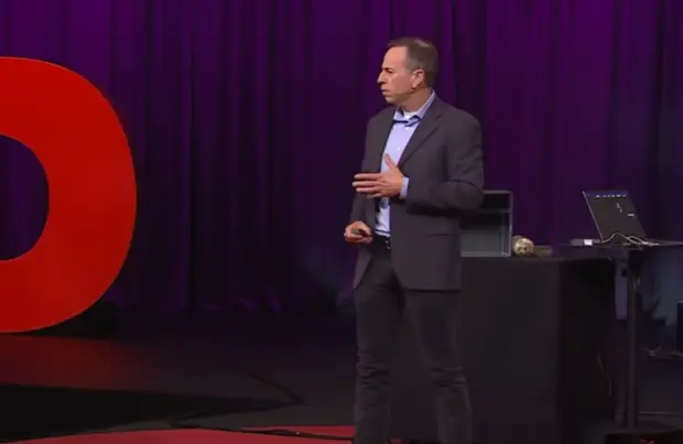 The company showcased its latest invention. YouTube/TED Talks