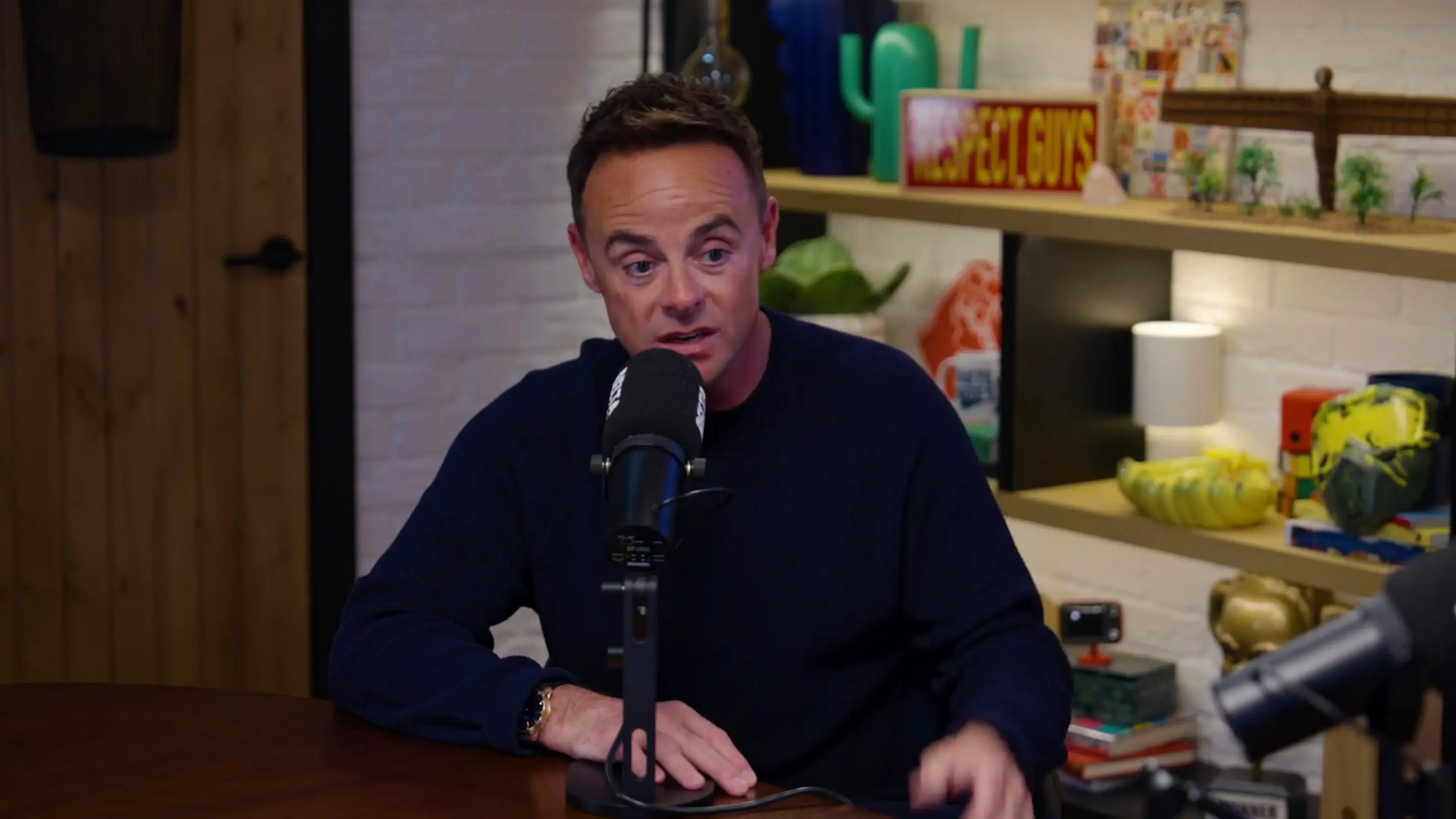 Hanging out with Ant and Dec