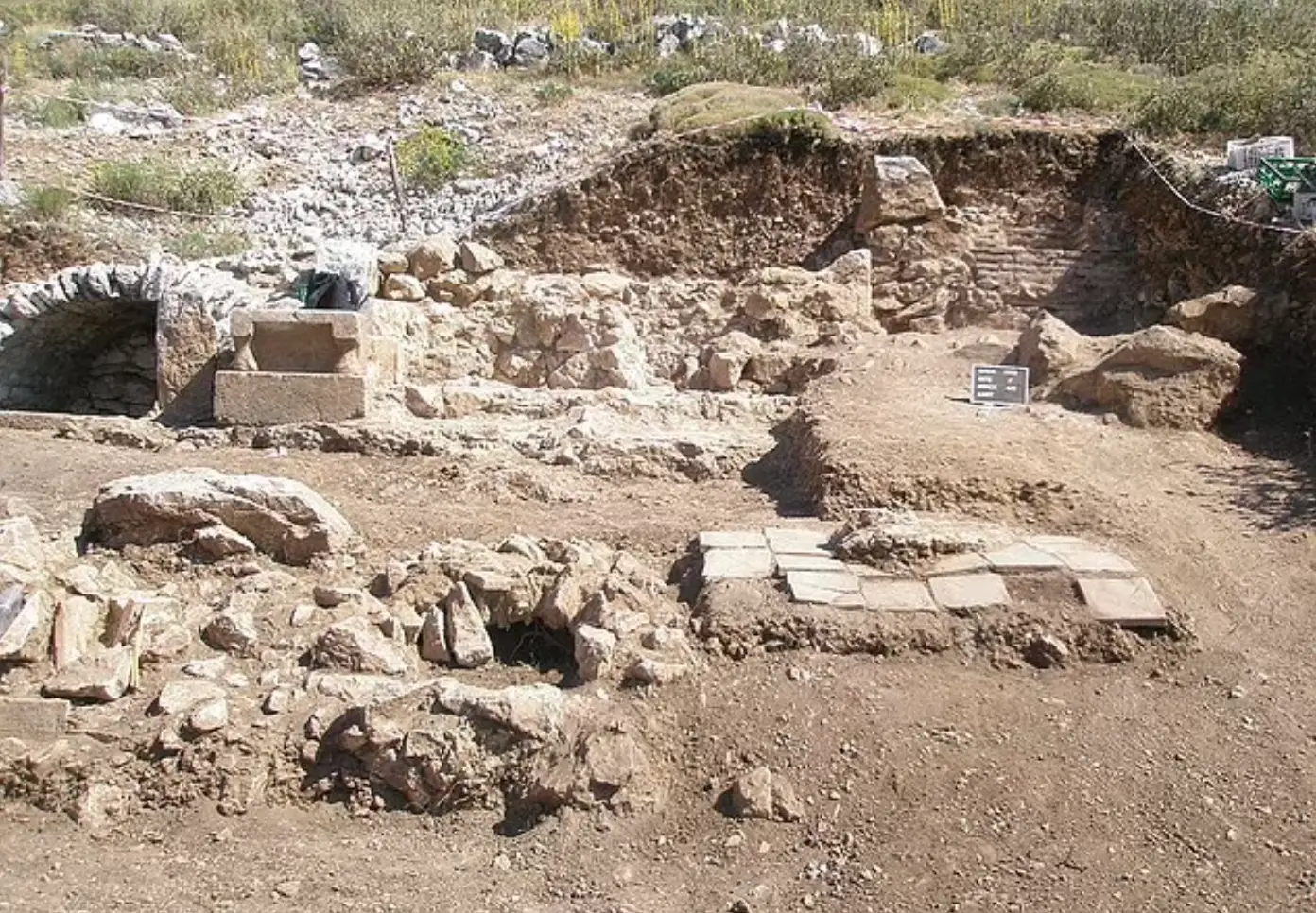 The tomb was opened after 2,000 years.