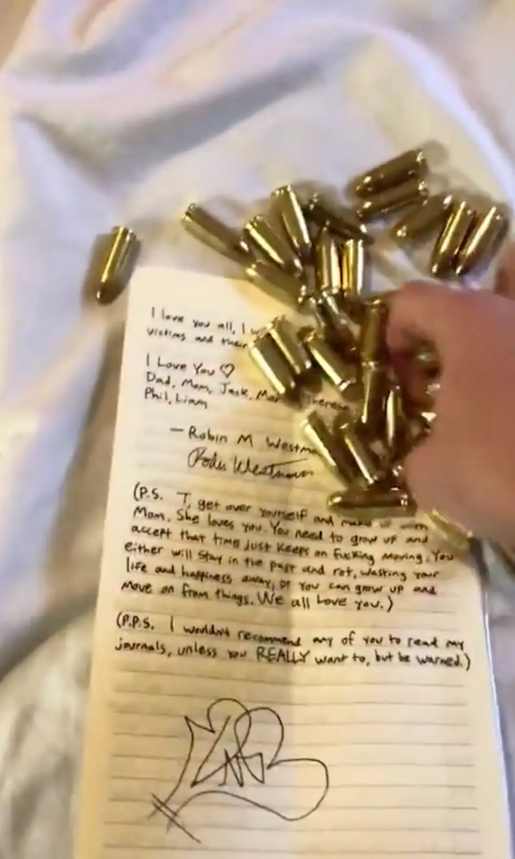 Westman shared a number of clips on YouTube before rhe shooting (YouTube)