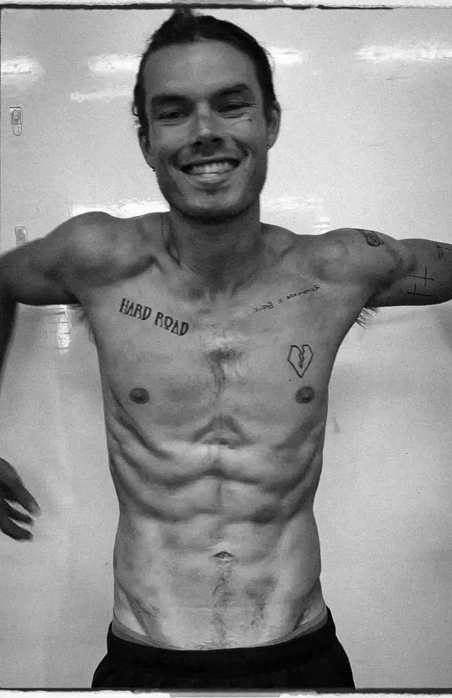 Corlett was 'whole heartedly' committed to the role (Instagram/@samcorlett)