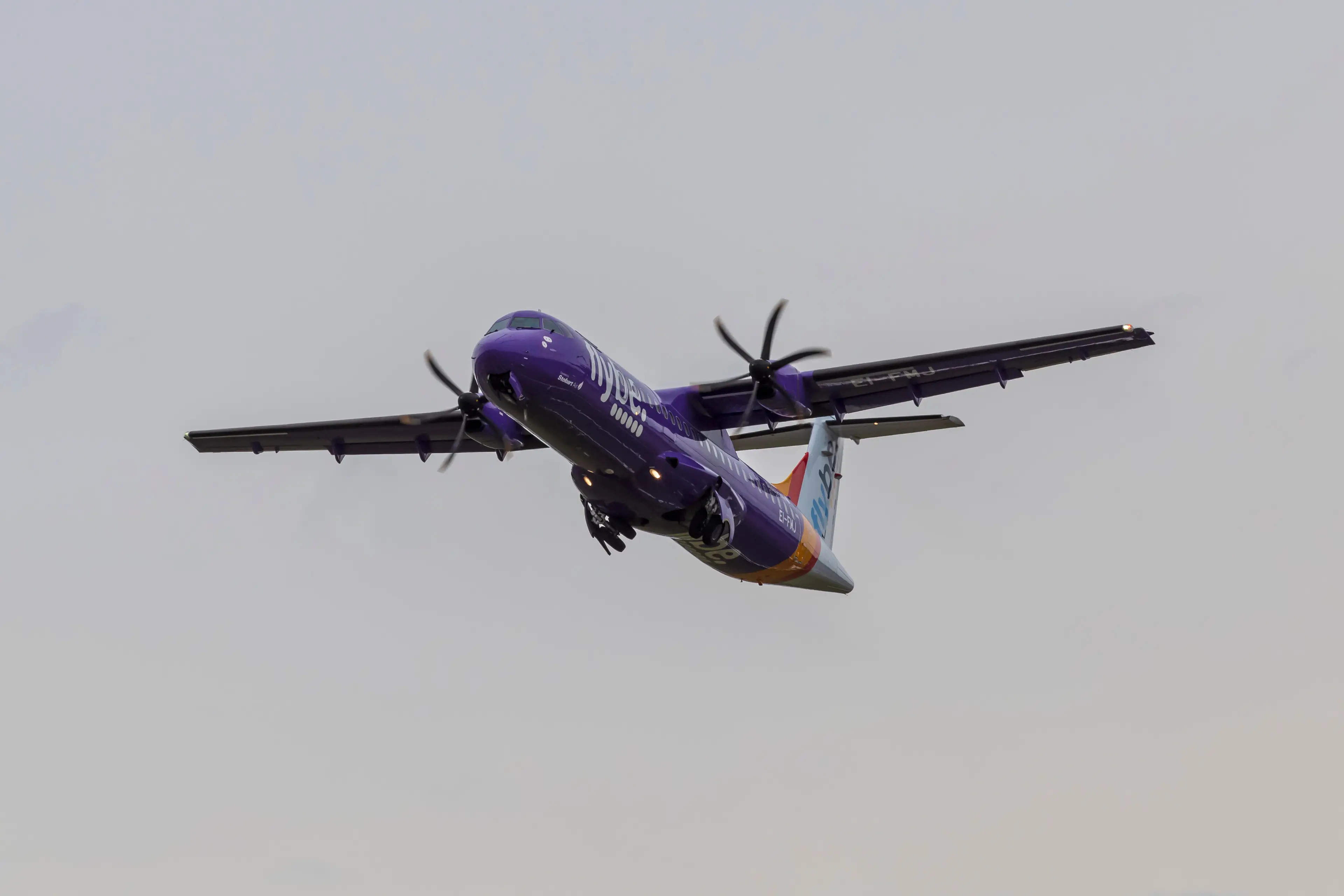A FlyBe plane operated by StobartAir.