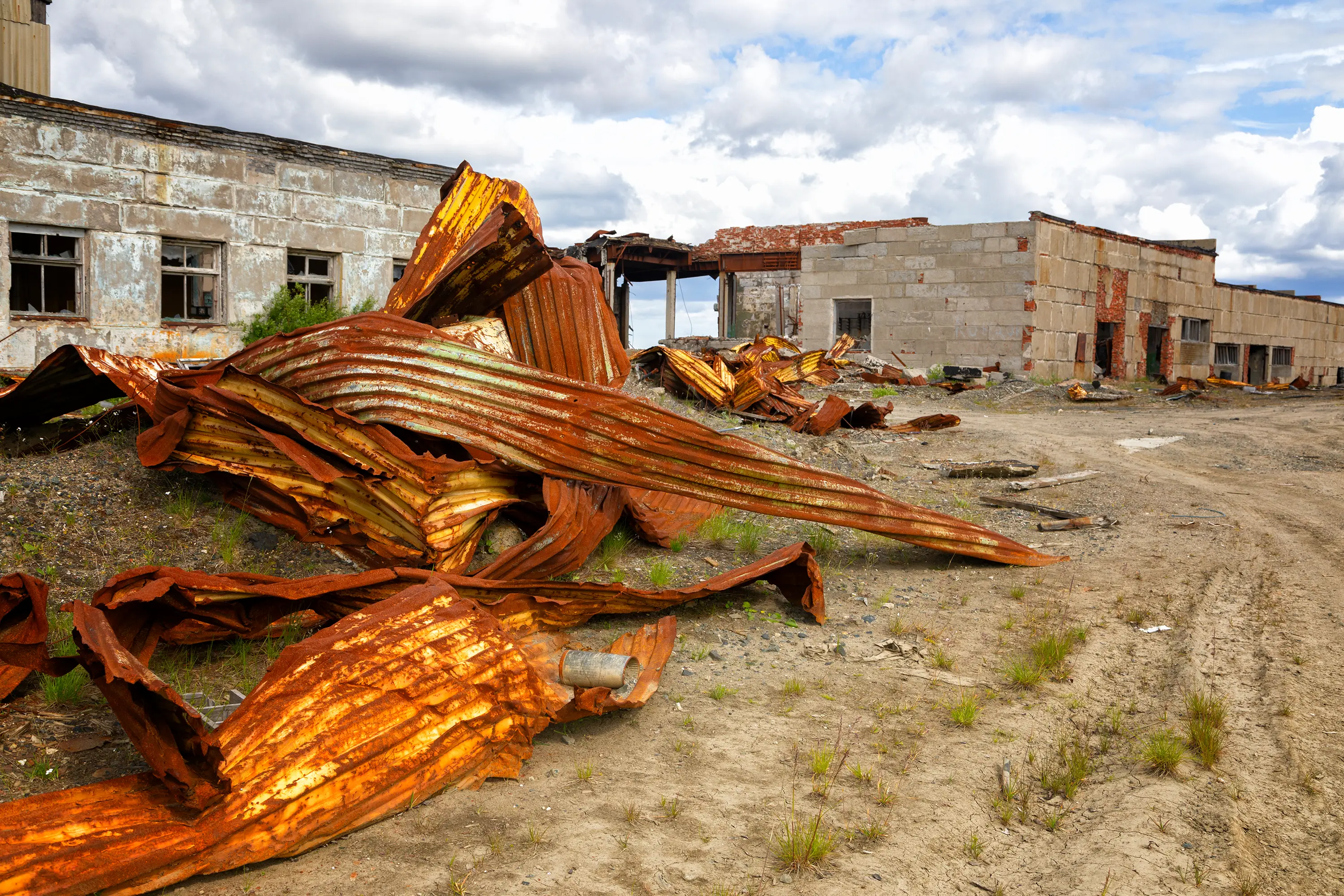 The hole is in the Pechengsky District of Russia (Getty Stock Photo)