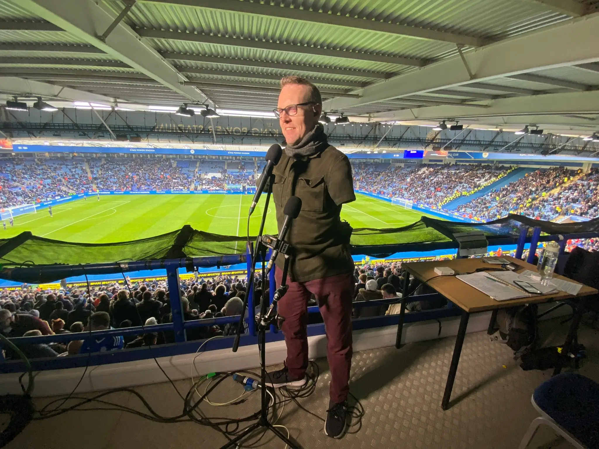 Andy Stevenson works across both disabled and non-disabled sport. (X/@AndyStevenson81)