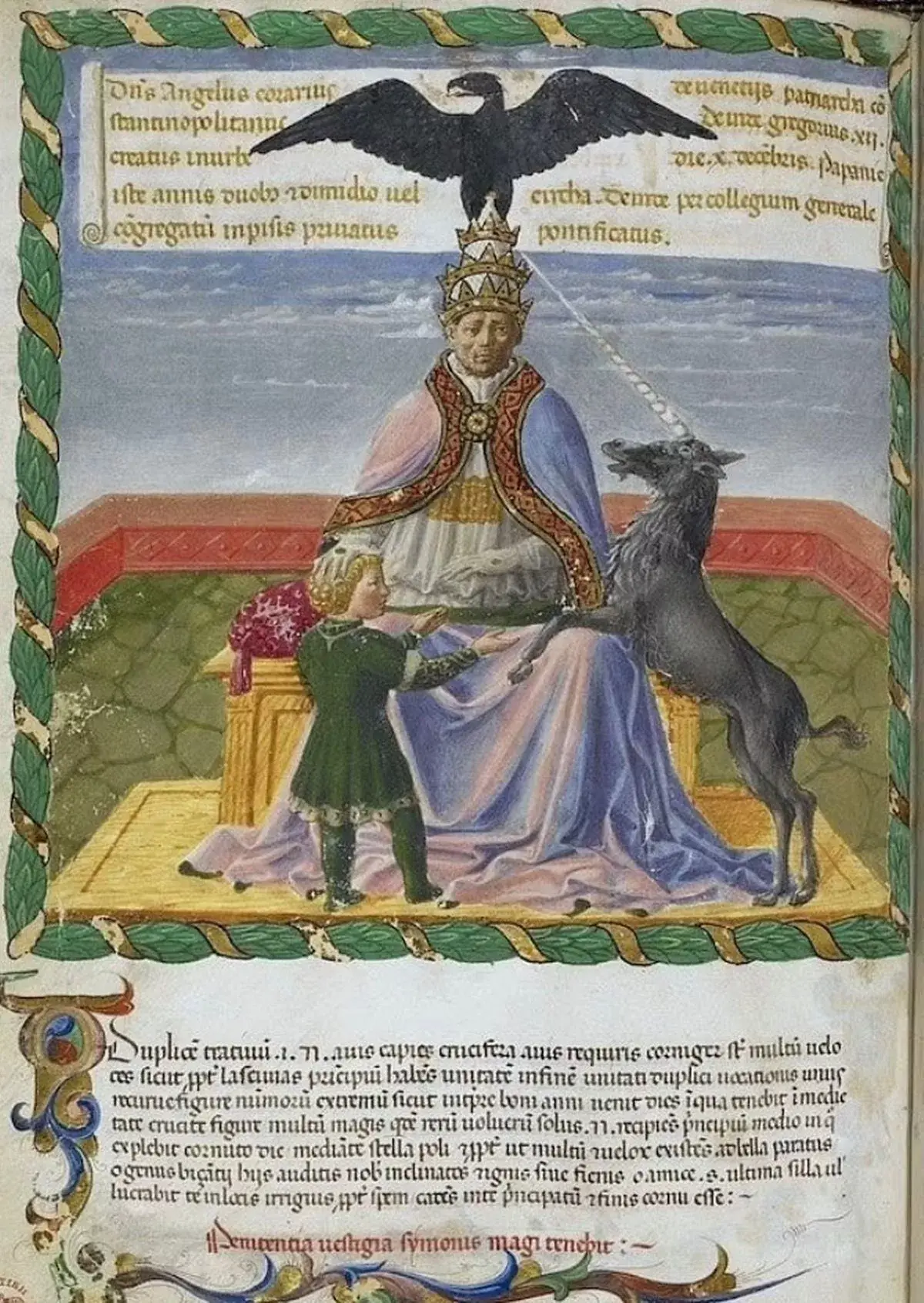 The Prophecy of the Popes doesn't have much support among experts, who think it's a 'hoax' (British Museum)