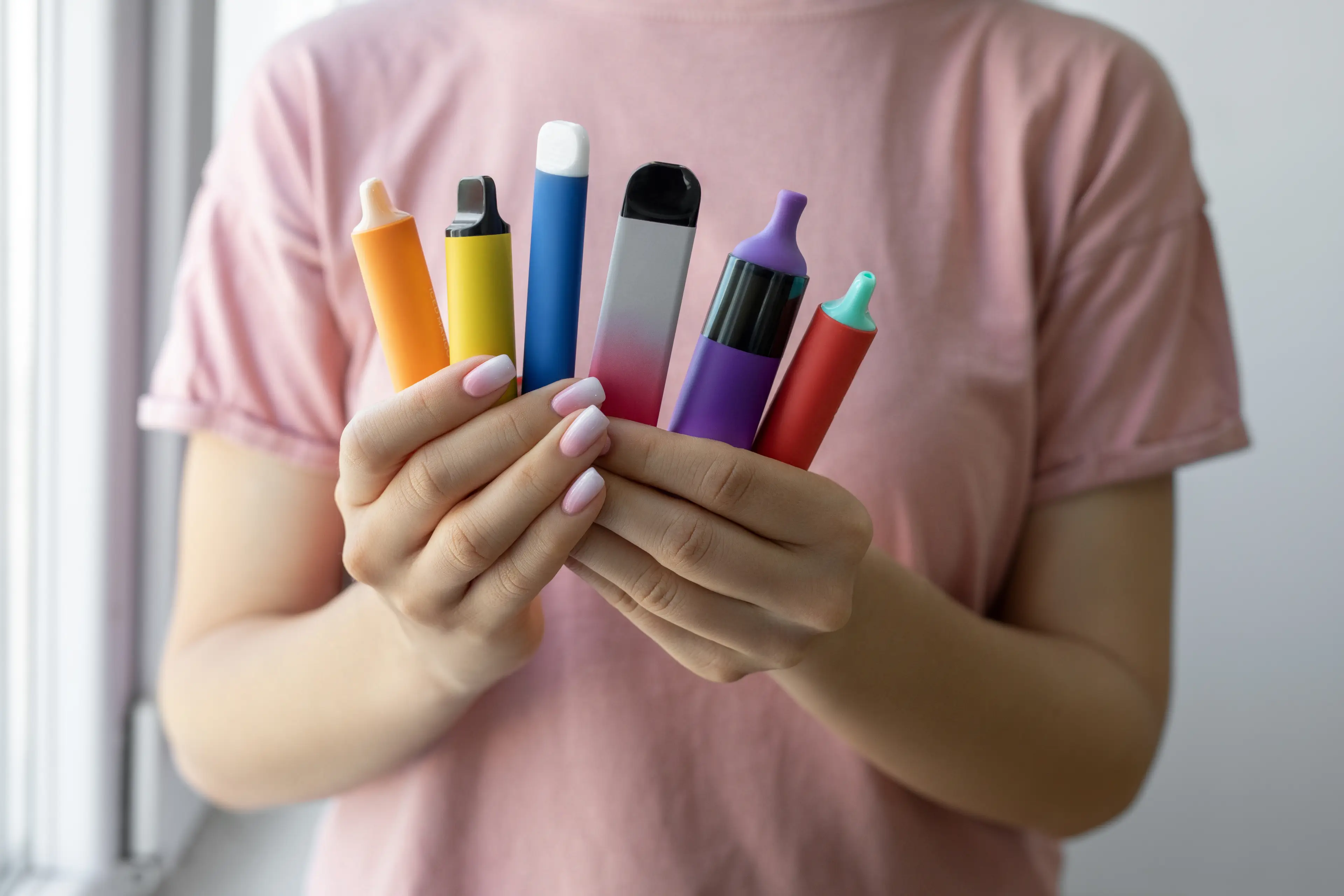 Young people claim to like the flavours of vapes and e-cigarettes.