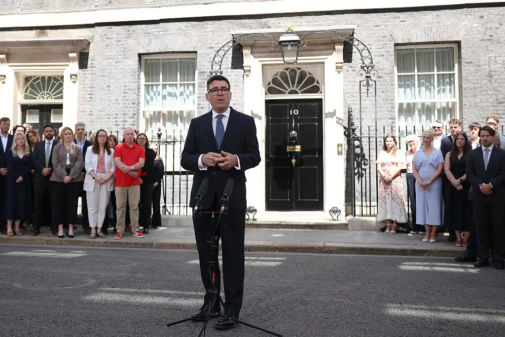 Burnham announced he would declare some major policies tomorrow, and lay out a 10 year plan later in the year (Dan Kitwood/Getty Images)