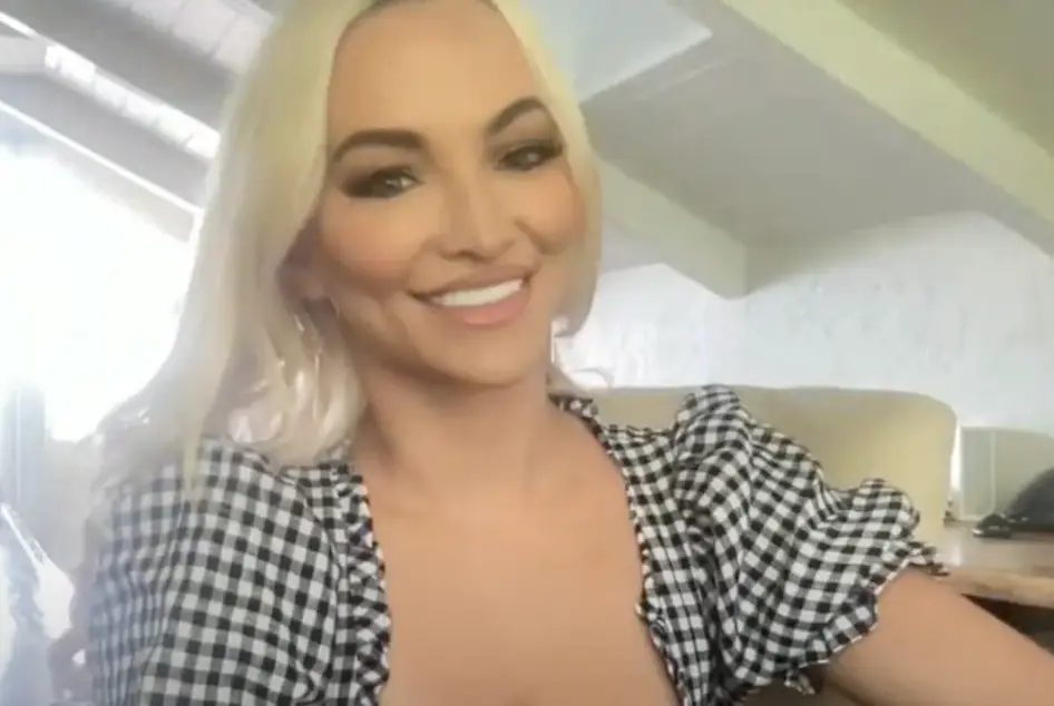 Lindsey spoke about Dan's chat-up line (YouTube/Hollywood Raw)