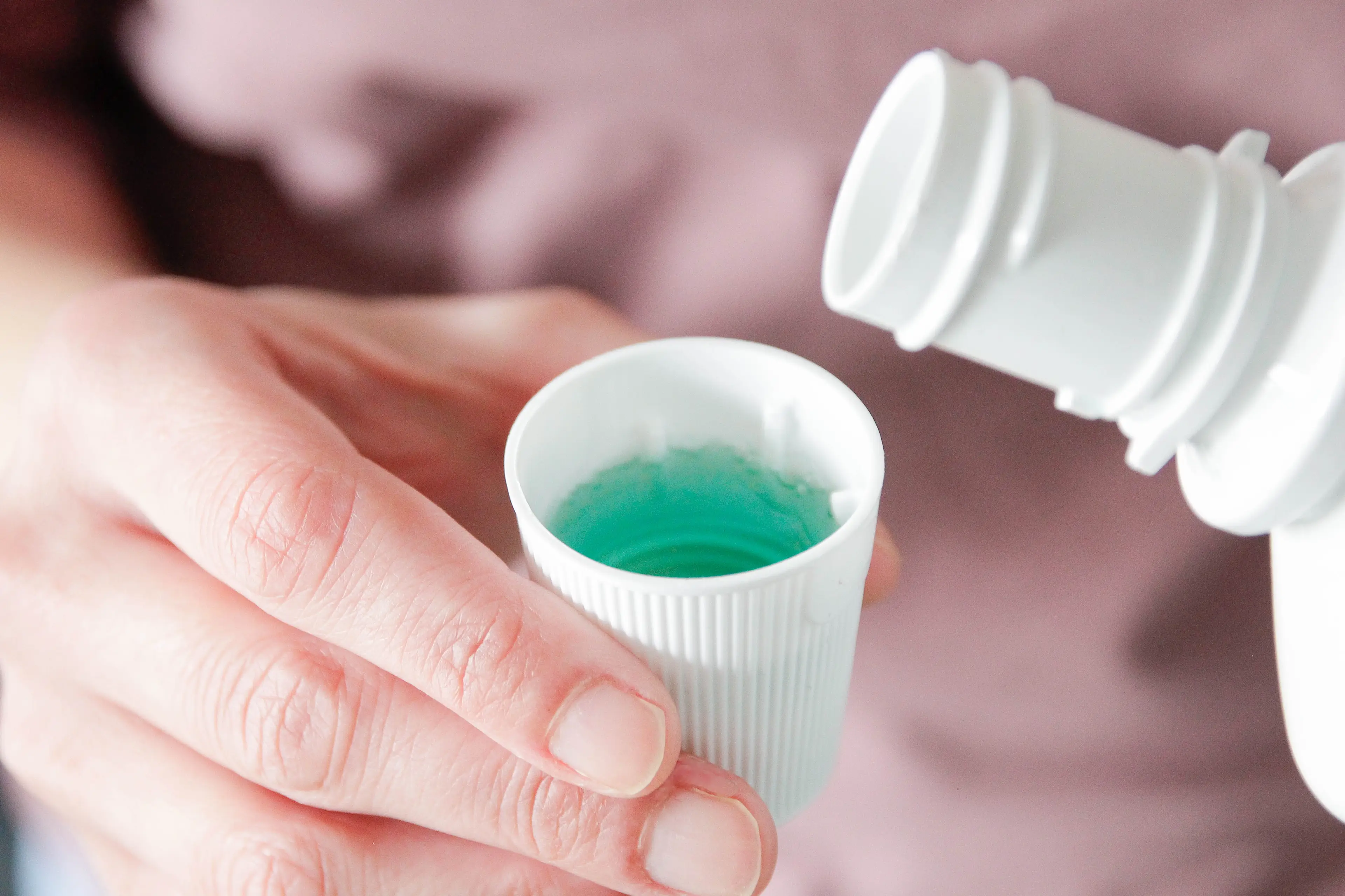 Mouthwash can change the oral microbiome (Getty Stock Images)