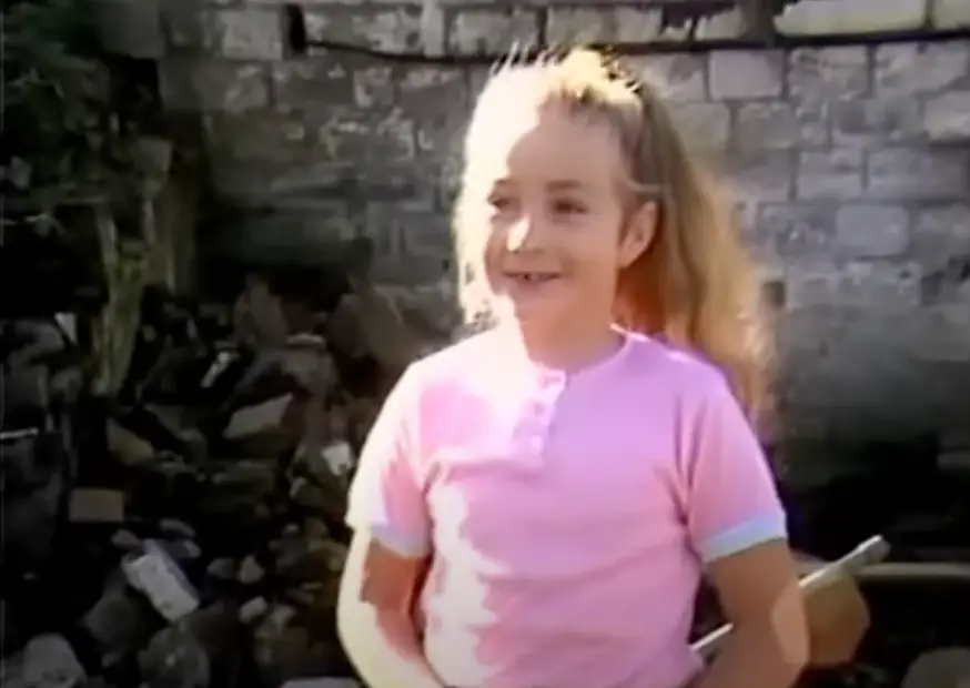 Nicola Wheater started to give examples of her 'old life' when she was just two (BBC)