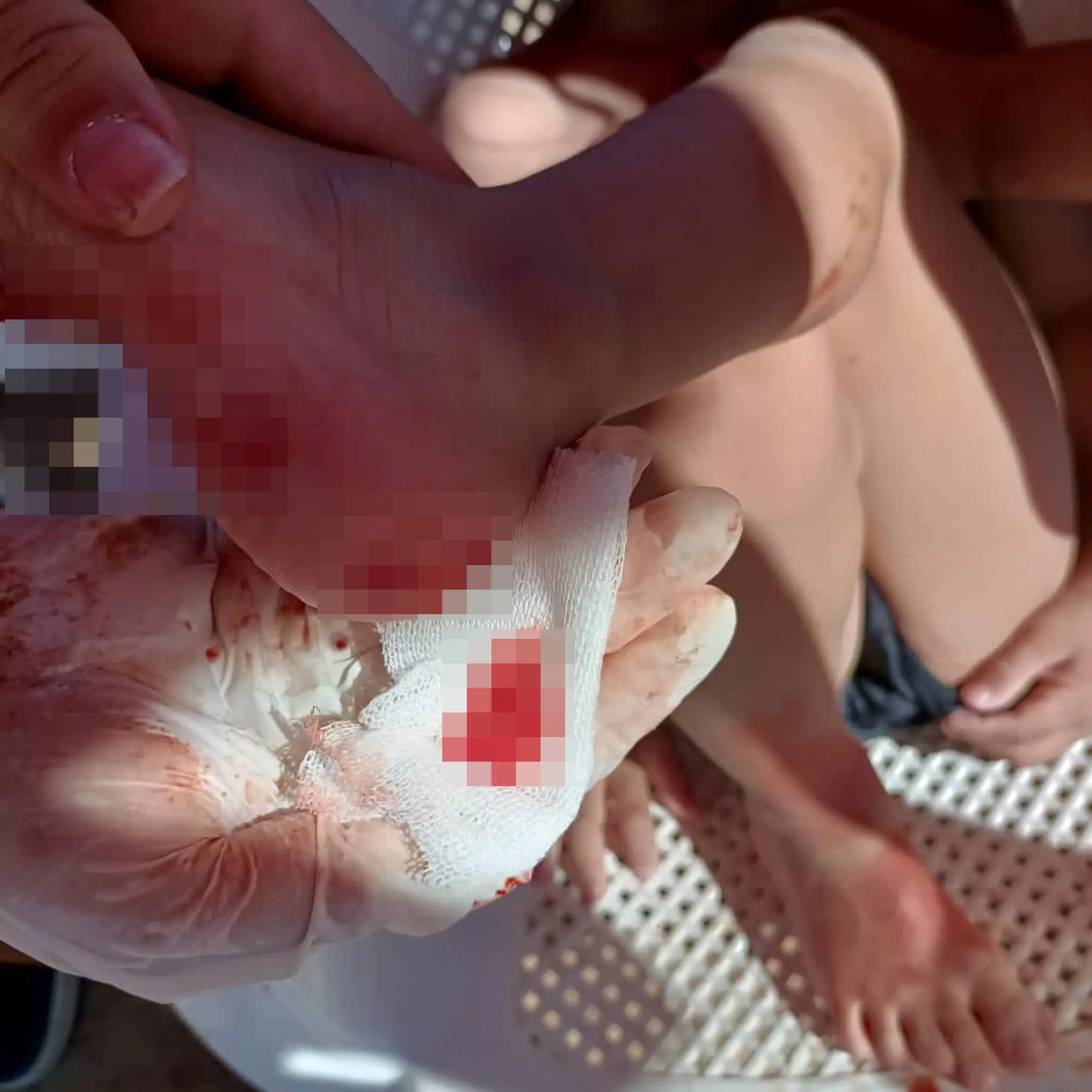 A nearby hospital said they treated people who had entered the river in parts where swimming is banned (CEN)