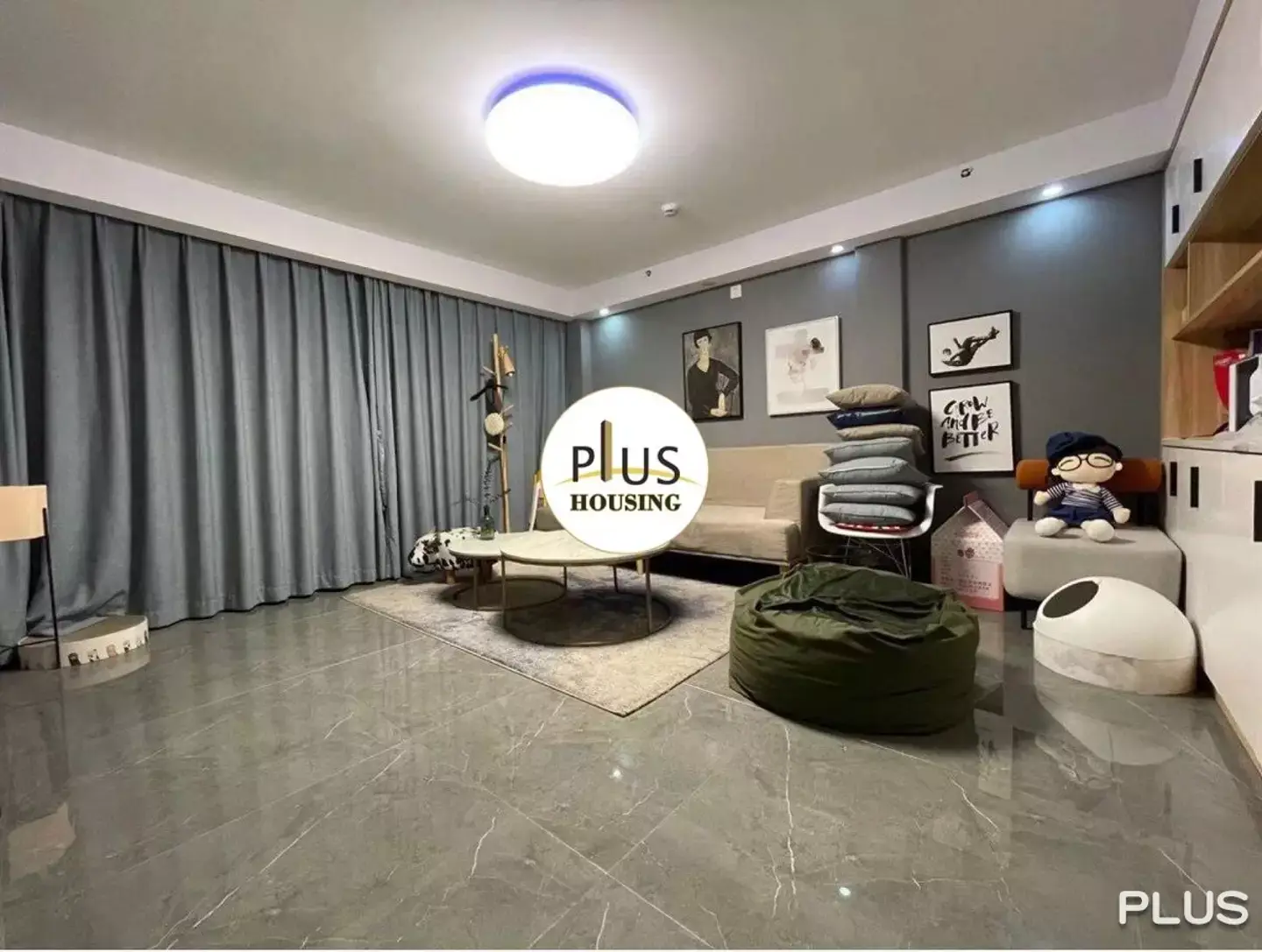 On the inside, the homes seem disappointingly normal. (Plus Housing)