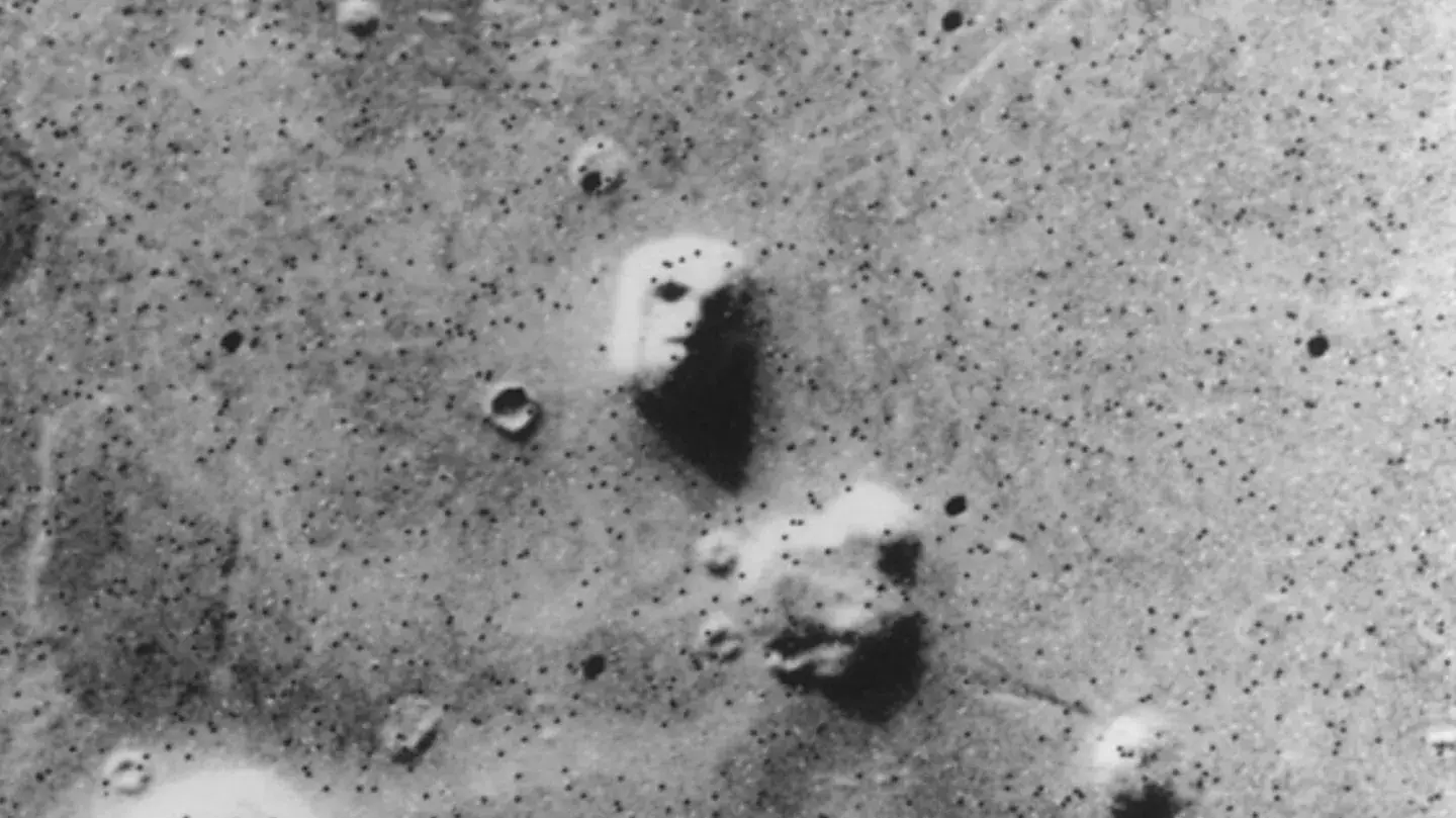 What is the face? (NASA)