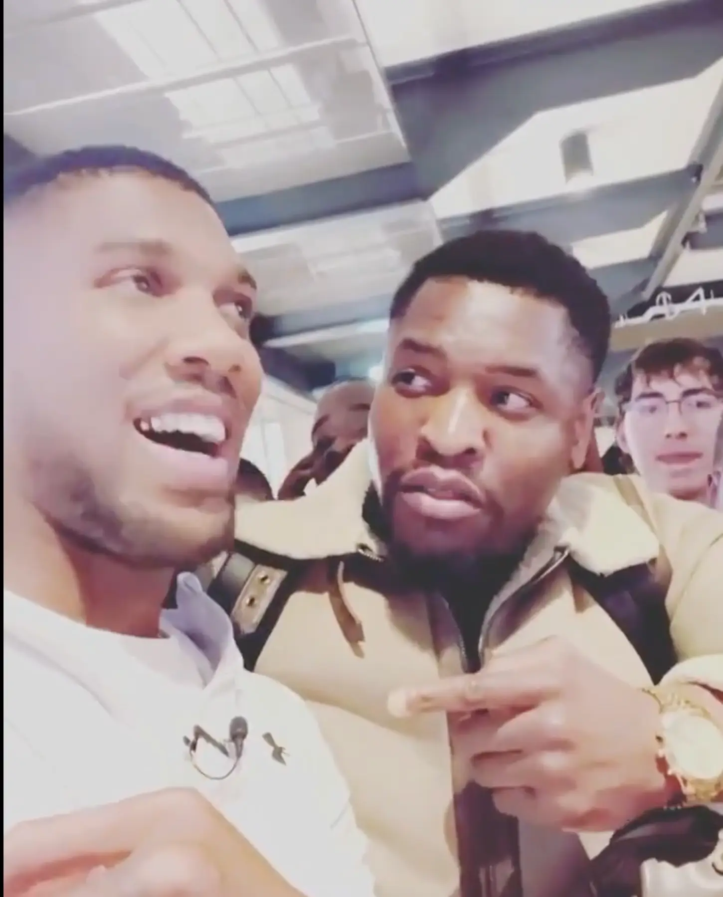 Joshua recently returned to the ring against Jermaine Franklin.