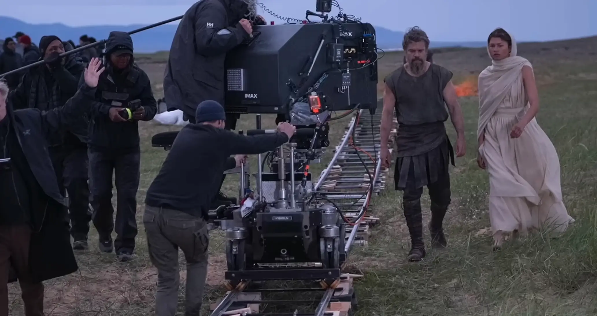 Nolan's crew had to get creative in order to shoot The Odyssey using IMAX (Universal Studios)