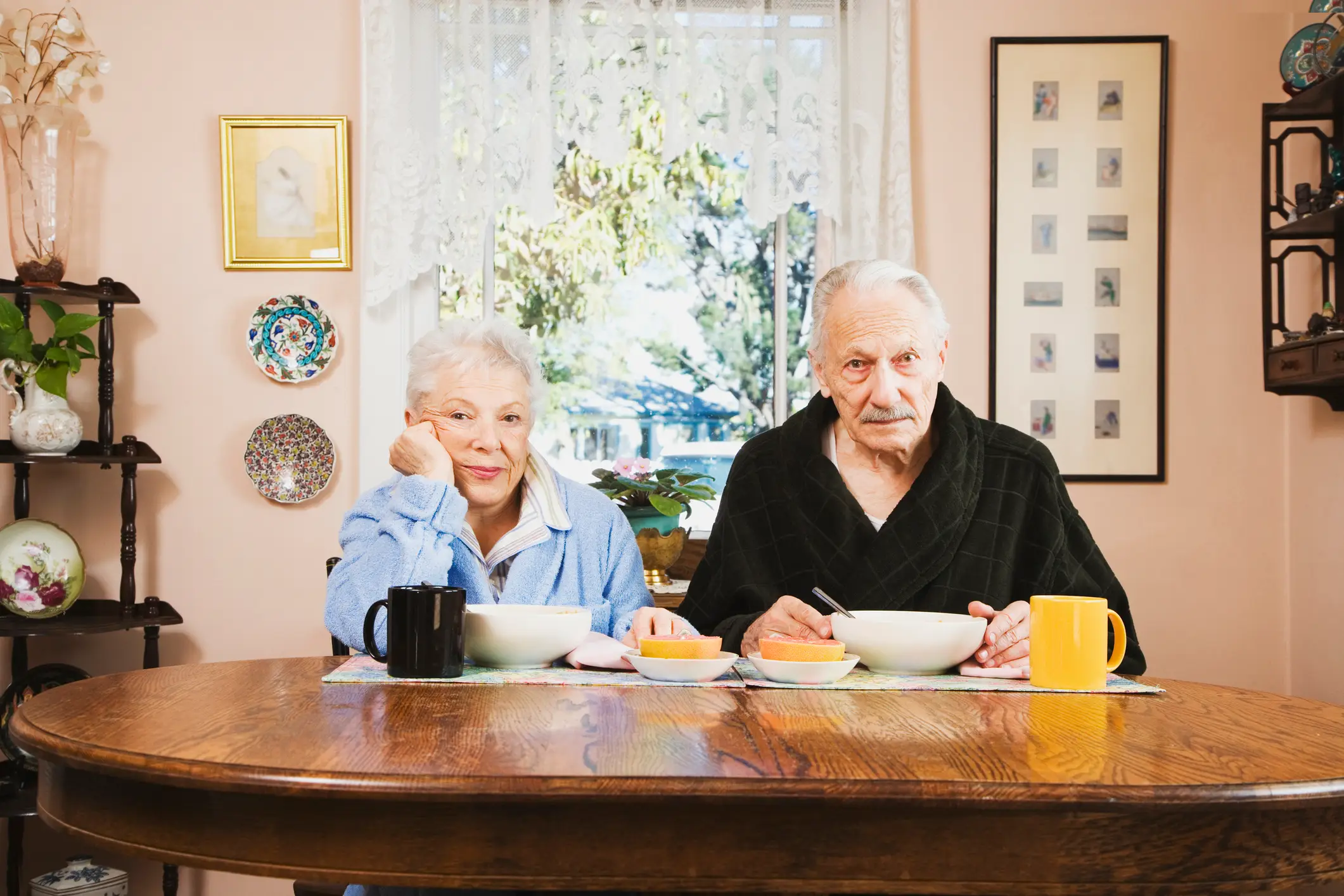 "I don't think you surprise me any longer." "Neither do you." "That's a problem, isn't it?" (Getty Stock Photo)