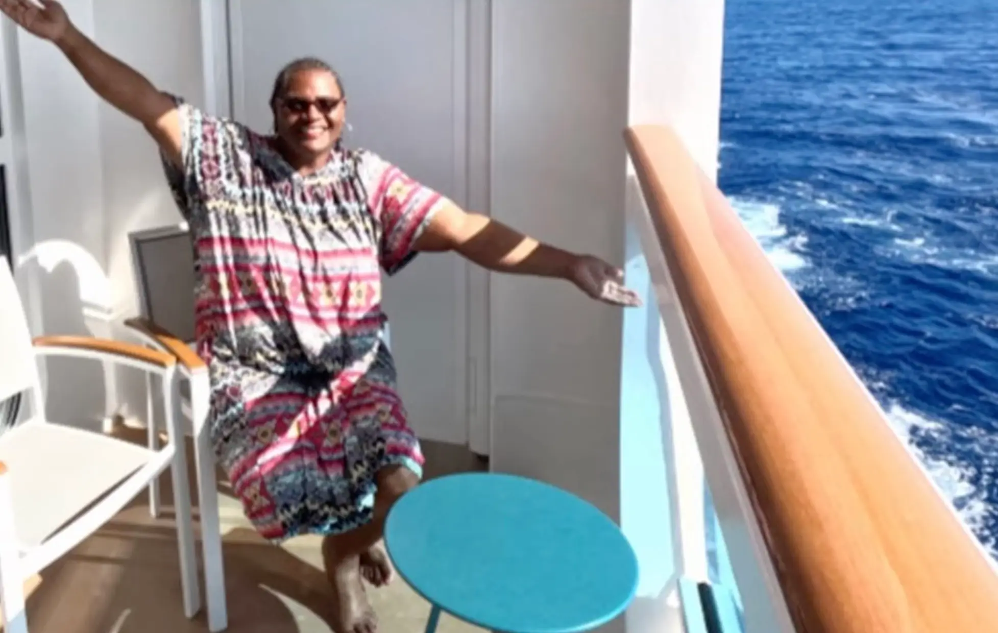 The content creator sold her house and car as well as quitting her job to start sailing the seven seas full-time (YouTube/Poverty to Paradise)