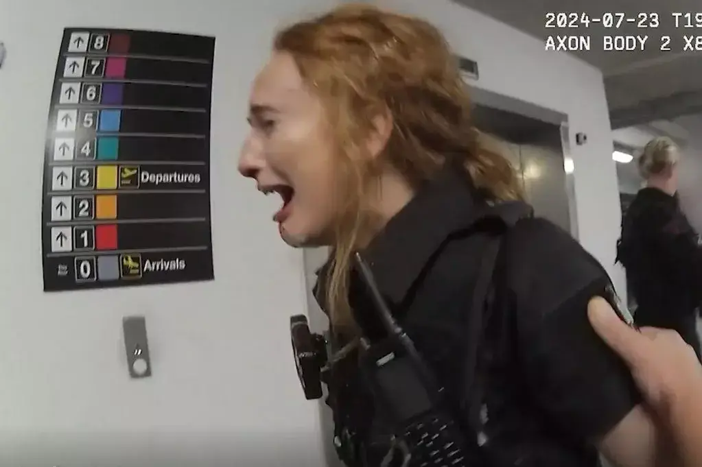 Pc Lydia Ward suffered a broken nose following the incident (CPS)