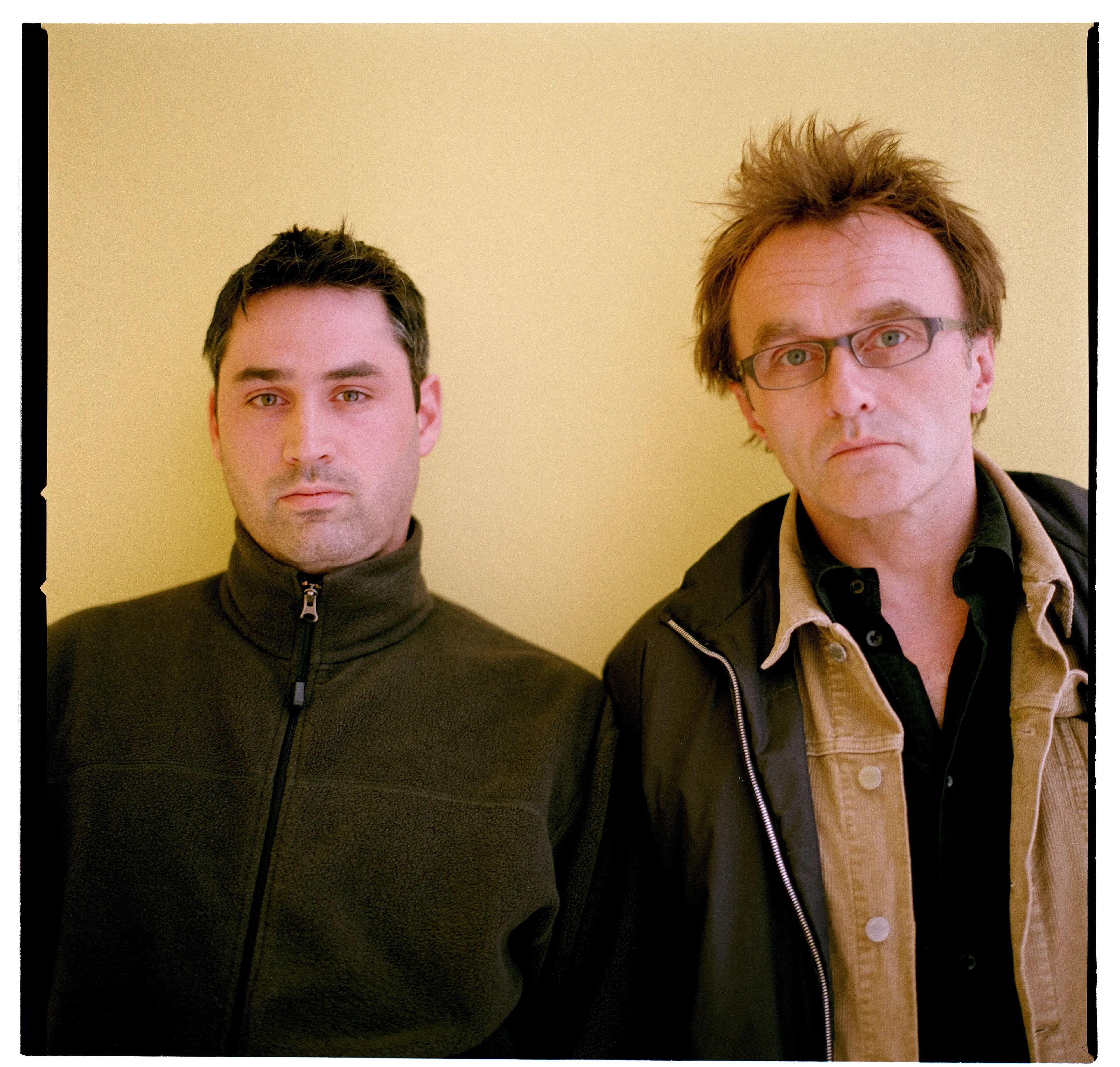 Alex Garland and Danny Boyle (Michael Putland via Getty Images)