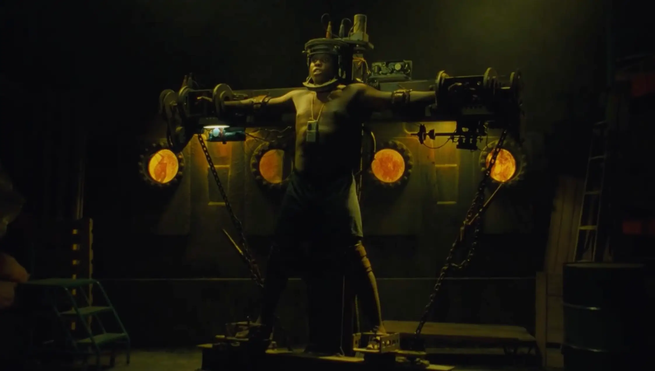 A trap featured in Saw III was seemingly inspired by 'The Rack' (Lionsgate)