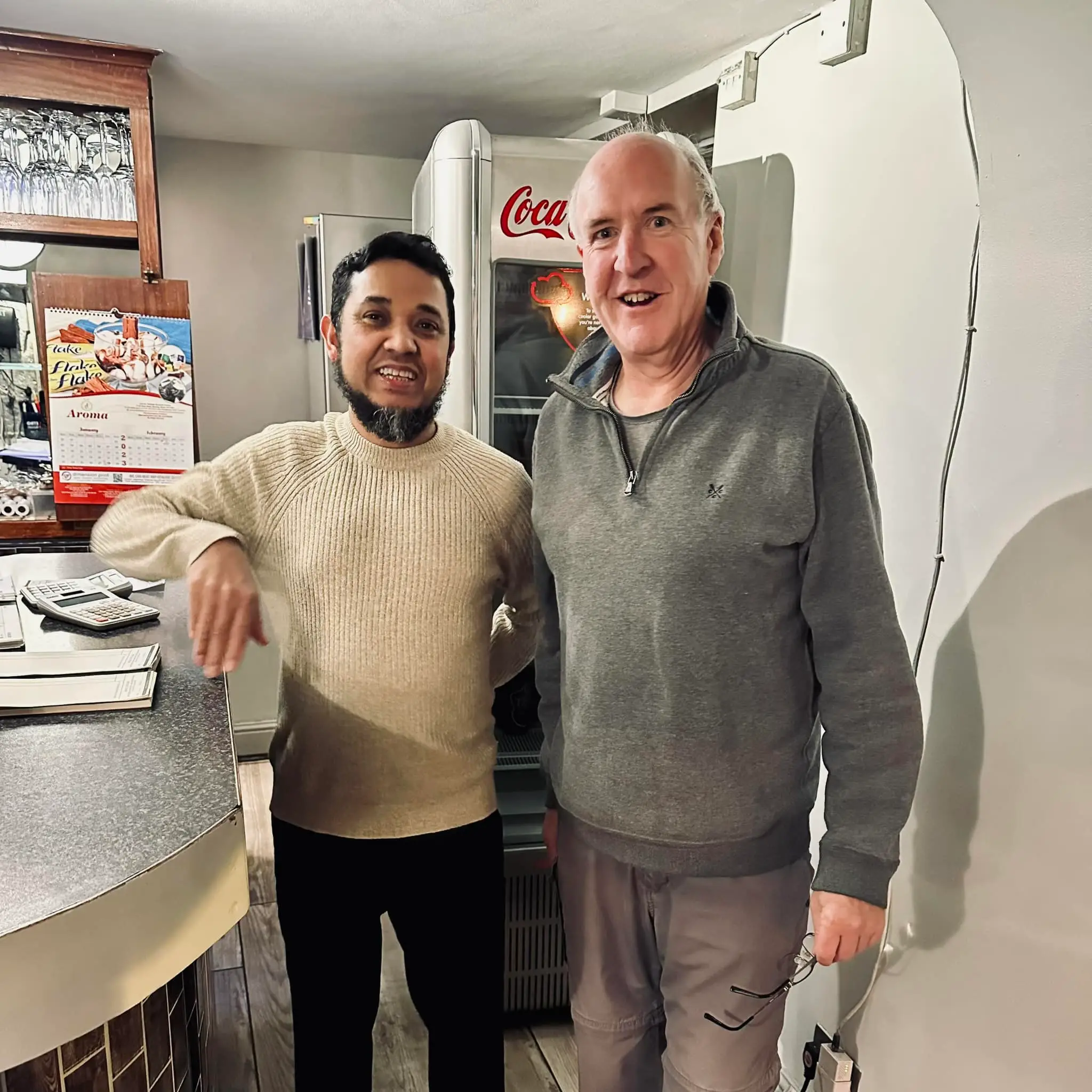 Turns out it was Alan Harding all along.