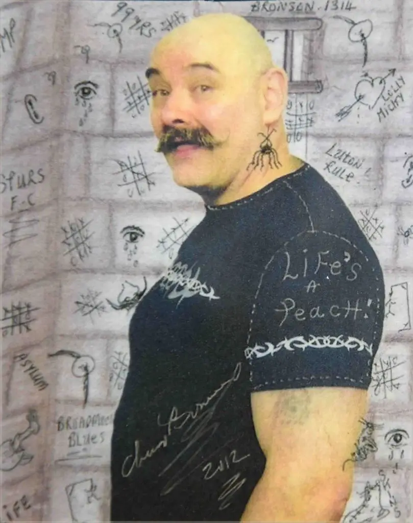 Bronson has become known as one of the most notorious prisoners in the UK (Universal History Archive/Universal Images Group via Getty Images)