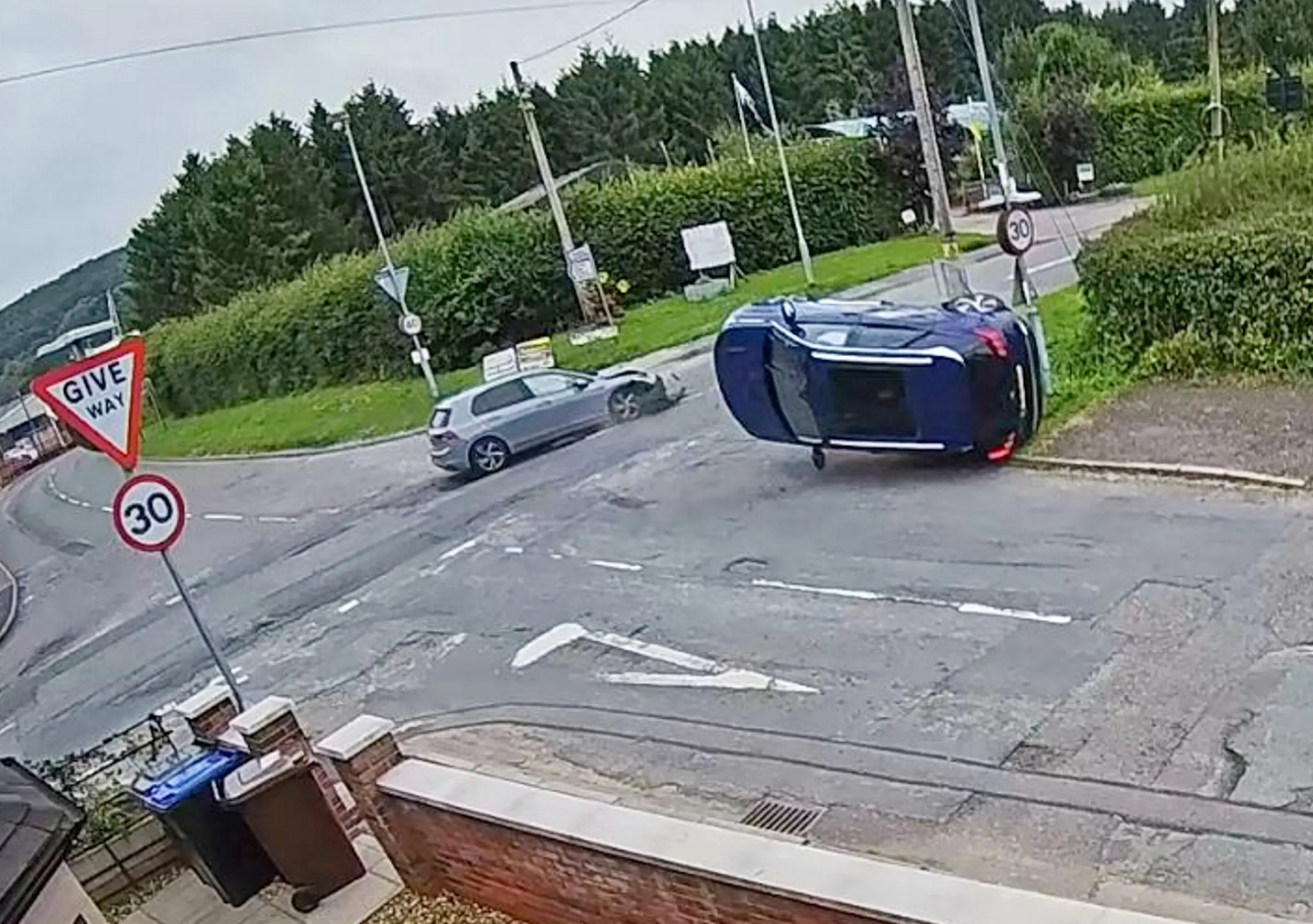 There have been 13 crashes in the past six weeks at the Staffordshire junction (SWNS)