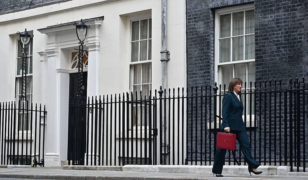 The budget was accidentally leaked early by the Office for Budget Responsibility (JUSTIN TALLIS / AFP via Getty Images)