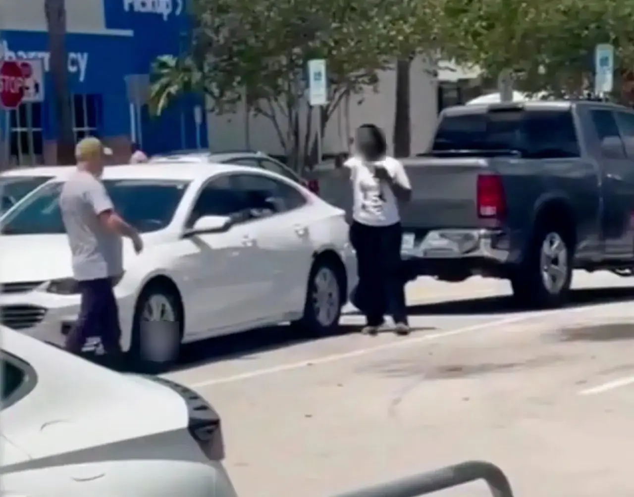 The incident happened outside a Walmart in Florida (Local 10)