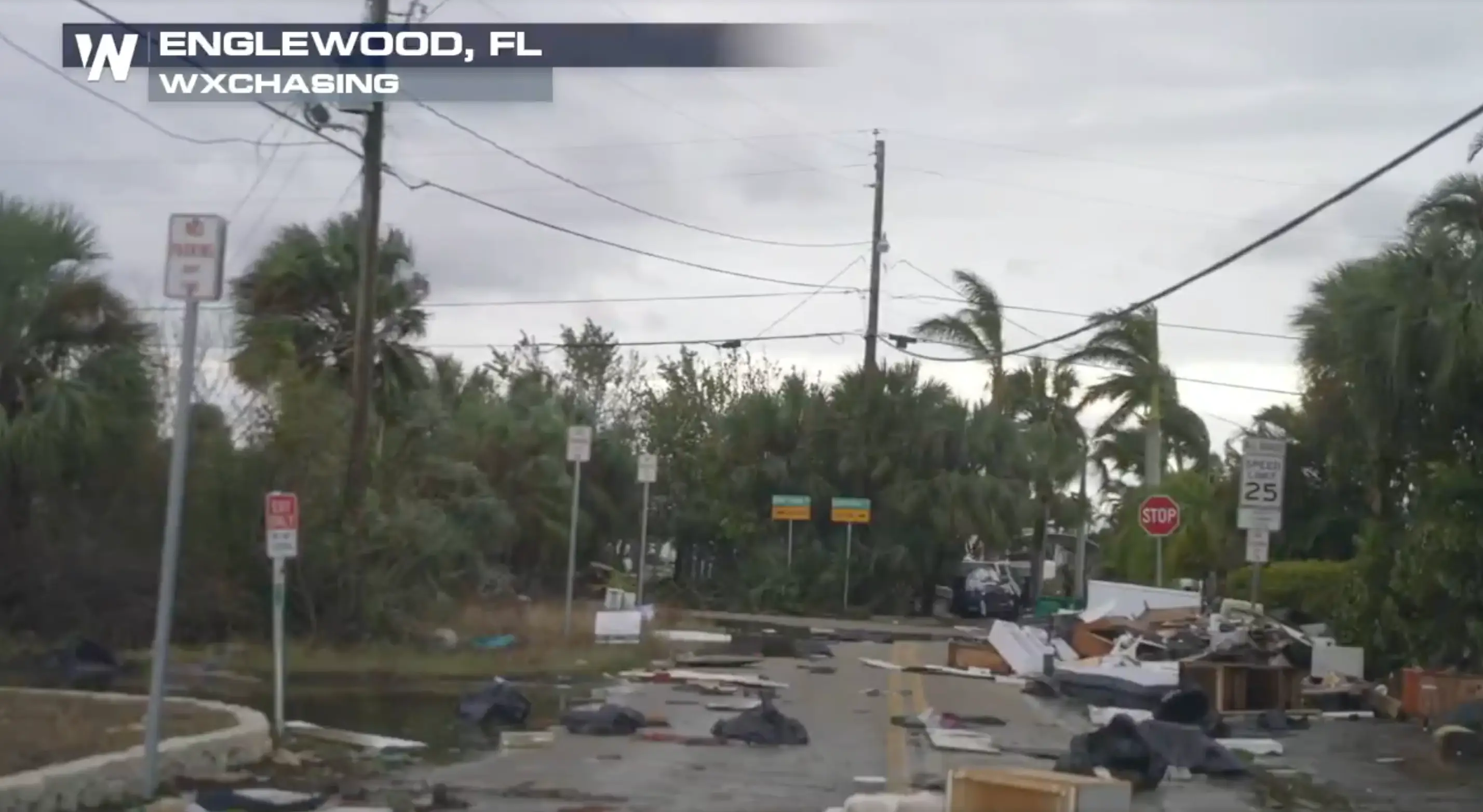 New images and footage shows how devastating the damage was for Florida residents (X/WeatherNation)
