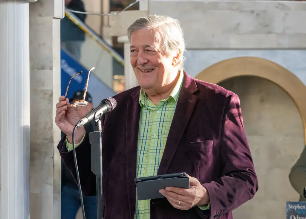 Stephen Fry would be a perfect choice for several characters in the upcoming Harry Potter TV series (AaronP/Bauer-Griffin/GC Images)