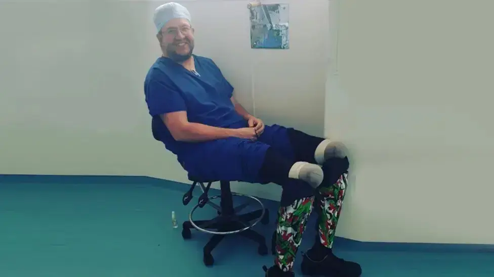 Hopper claimed his amputation was due to illness before pleading guilty in court. (Instagram/Bionic Surgeon)
