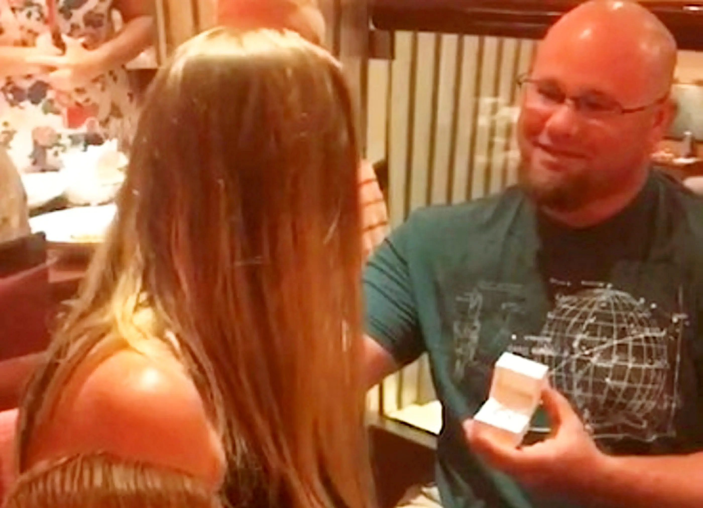 It's not quite the way Gary expected things to go. (SWNS)