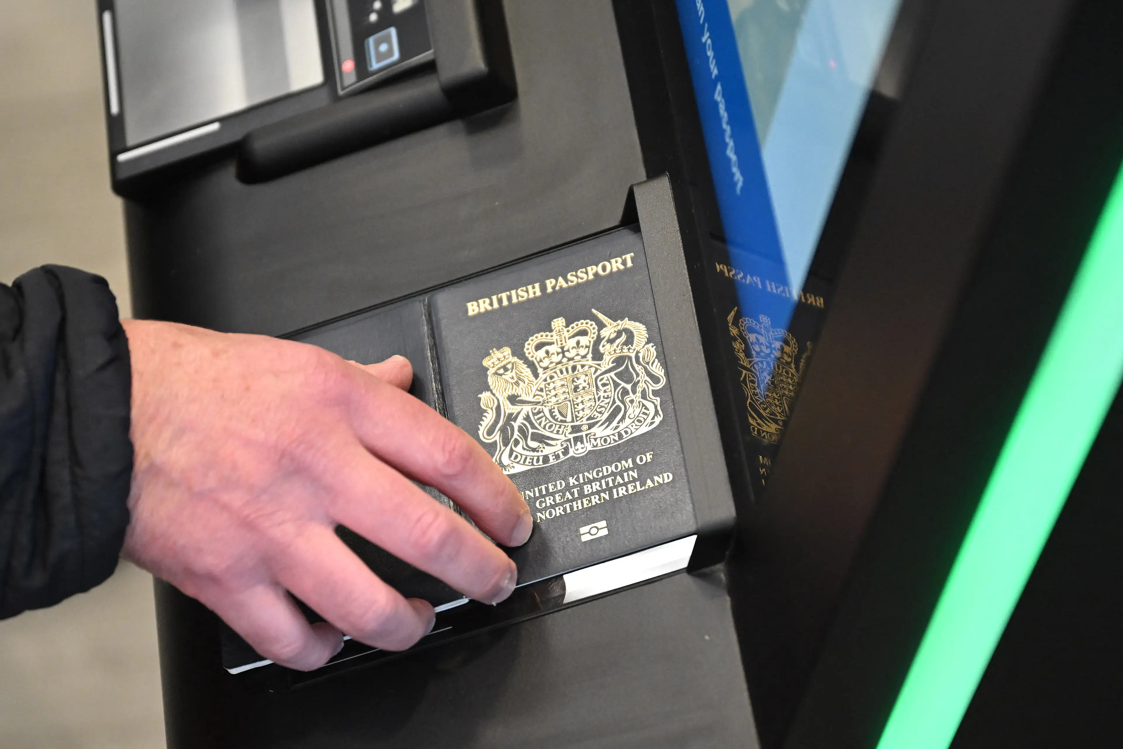 The British passport is comparatively less powerful than it used to be (JUSTIN TALLIS/AFP via Getty Images)