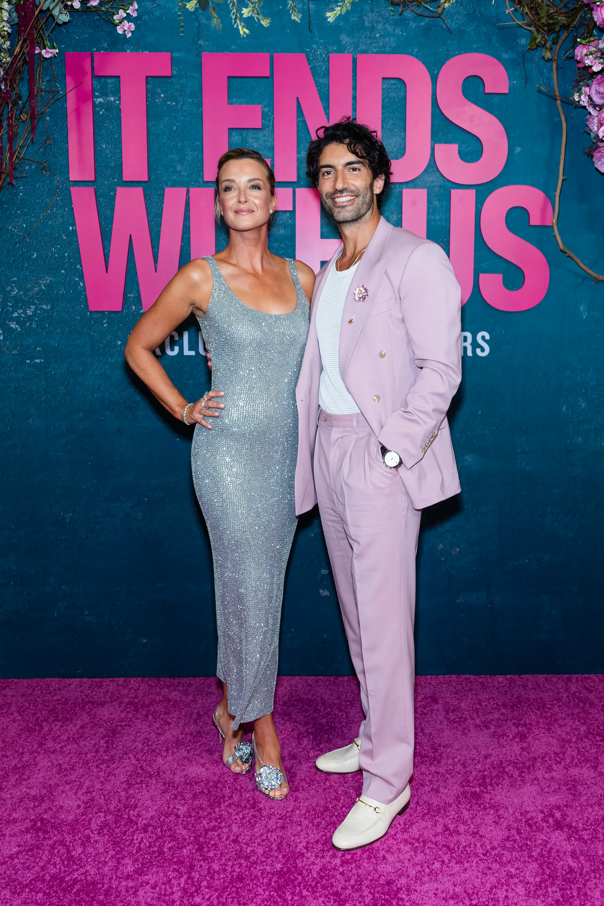 Emily and Justin Baldoni. (Gotham/WireImage)