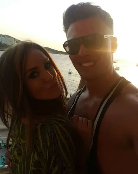 Jordan with his ex Vicky Pattison (Instagram/@jordanwrights)