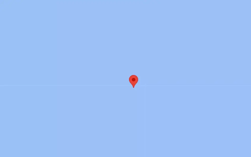Point Nemo is smack bang in the middle of the Pacific Ocean.