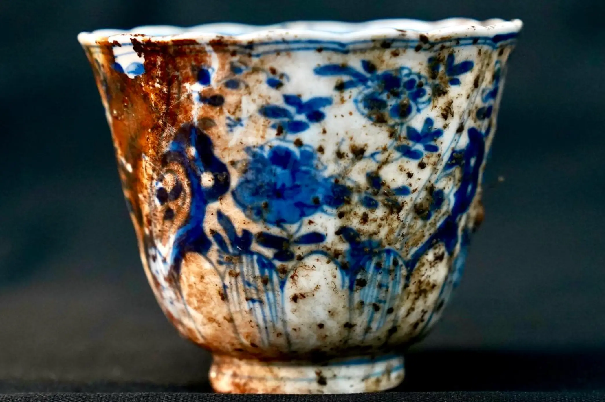 The porcelain was recovered  (Ministerio de Cultura de Colombia)