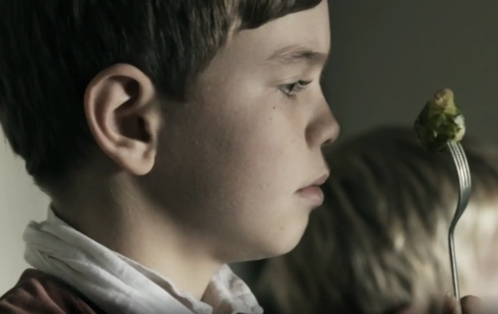 Chapman played the young scientist seeing the victims of smallpox (BBC)