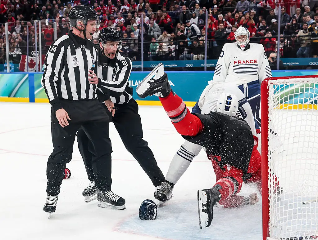 France has since confirmed that Crinon has ben suspended for the rest of the Olympic Games (Robert Gauthier/Los Angeles Times via Getty Images)