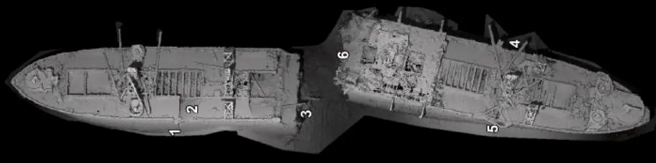 The explosives on board could cause a tsunami on the capital. (Maritime Coastguard Agency)