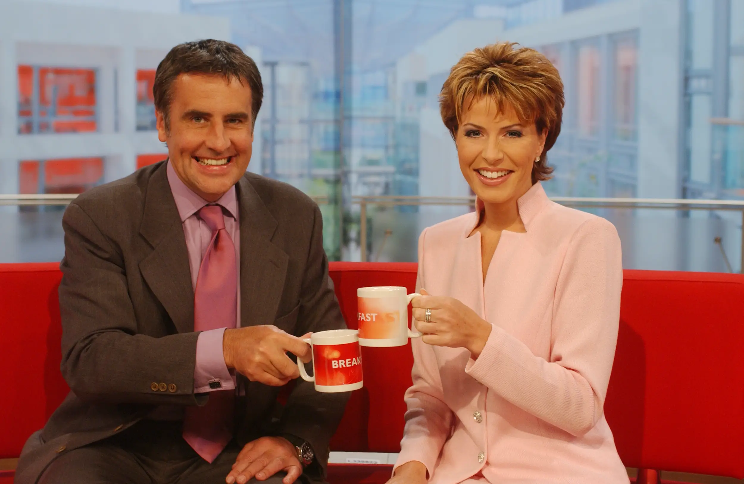 Dermot previously presented BBC Breakfast with Natasha Kaplinsky. (Jeff Overs/BBC News & Current Affairs via Getty Images)