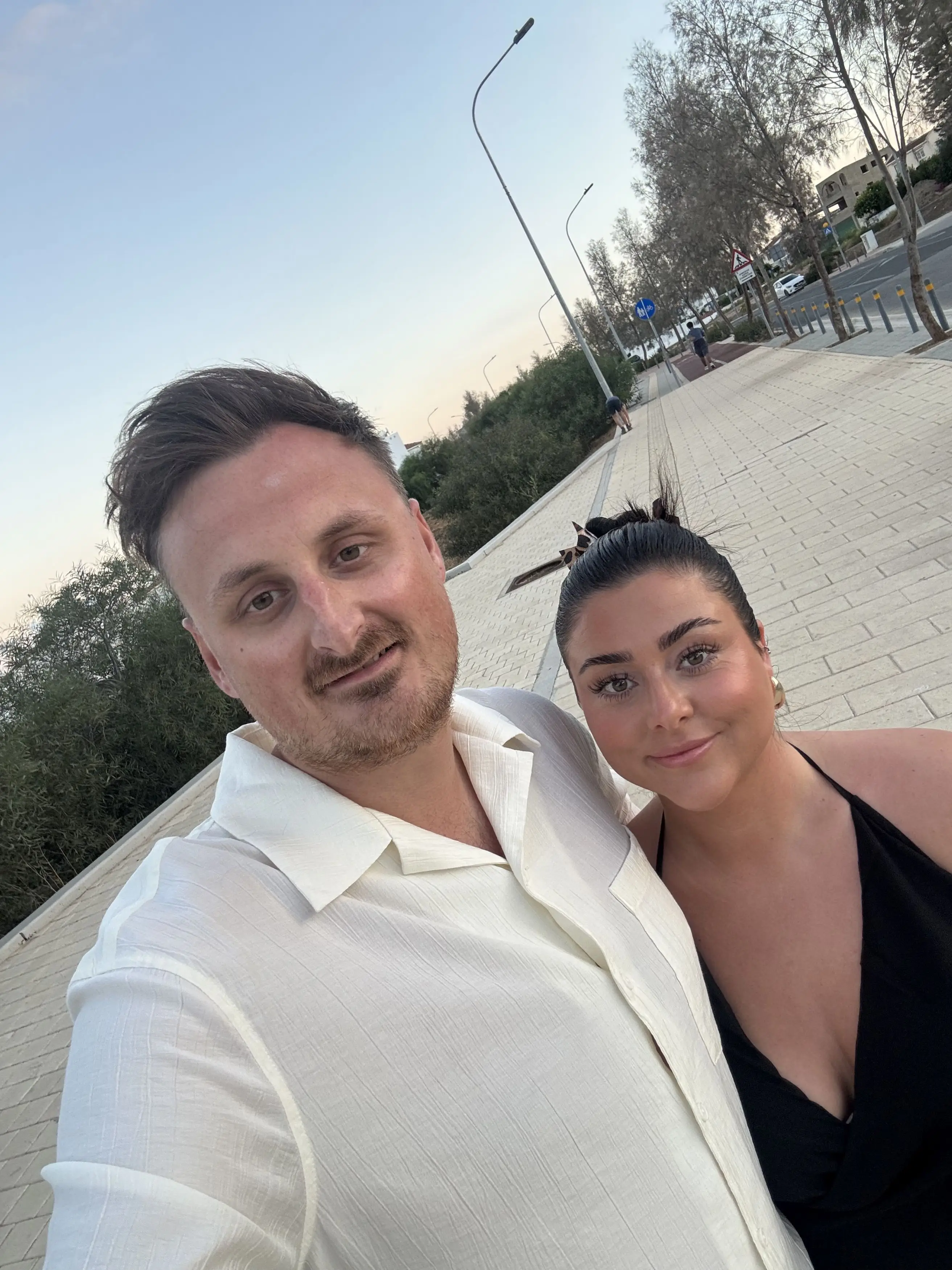 Josh and Eden Reekie were unable to fly out on their planned honeymoon from Manchester Airport (Kennedy News and Media)