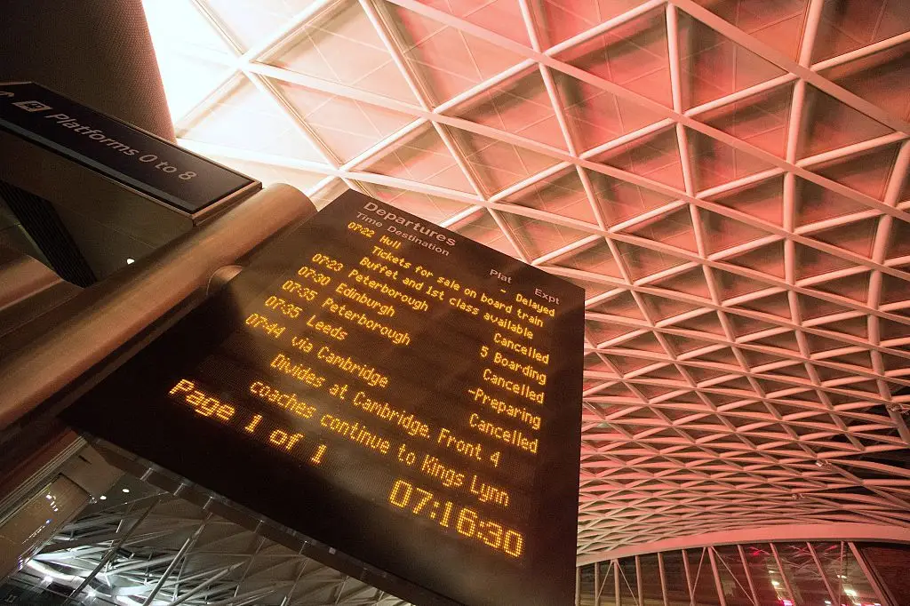 If there's an alternative up to two hours before or after your cancelled train then you can get that without worrying (NurPhoto/Corbis via Getty Images)