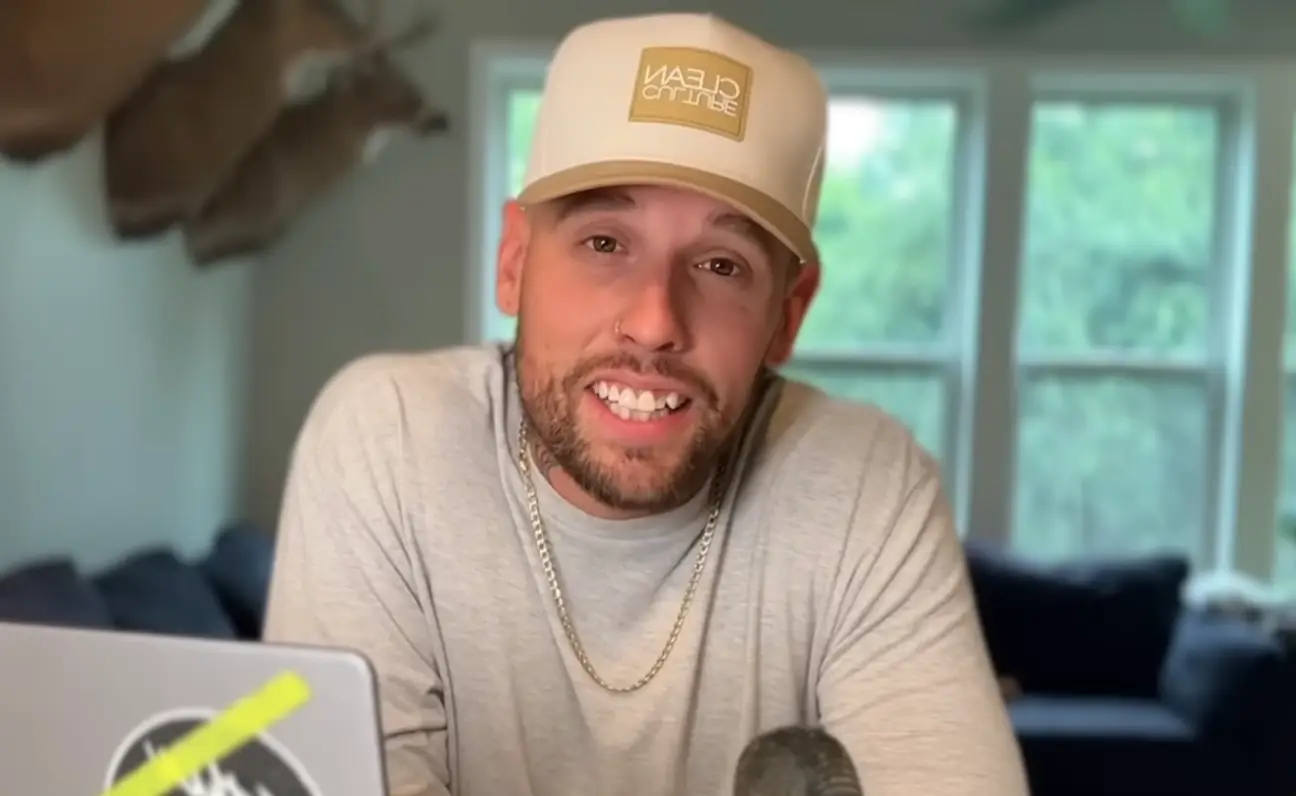 Corey Warren said he always had a 'reason' to drink alcohol (YouTube/@icoreywarren)